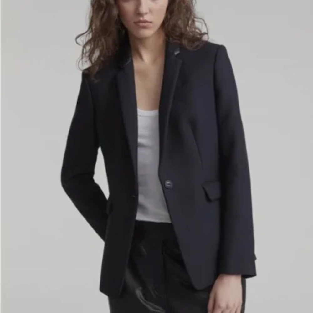 Rag & Bone Timeless Blazer II Black - Sz 4